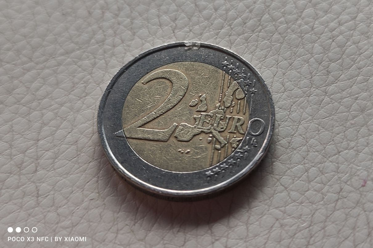 Moeda 2 euros rara (Alemanha 2002)