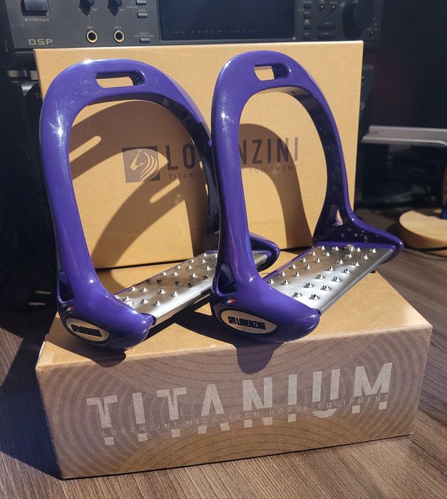 Lorenzini Stirrups Titanium Strzemiona