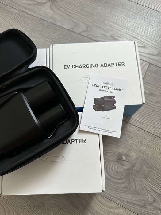 Адаптер перехідник CCS2 to CCS1 400А Найпотужніший Топ переходник