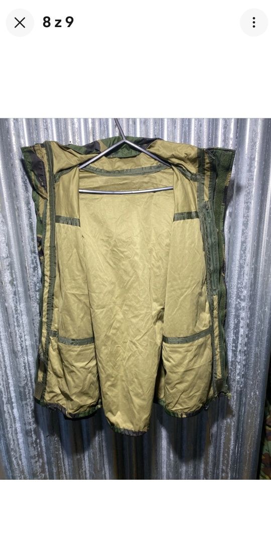 Bluza na ryby lub do lasu Highlander Woodland DPM Waterproof  L