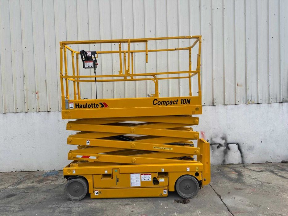 Plataforma Elevatoria Tesoura Eletrica Haulotte Compact 10N 10 METROS