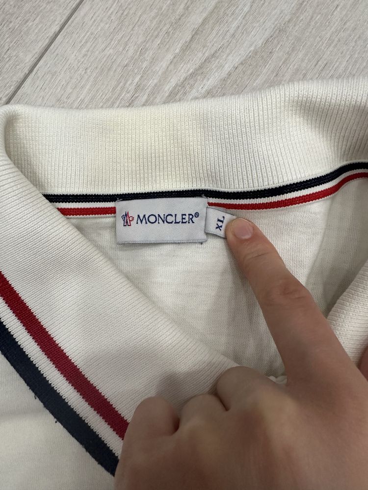 Футболка поло чоловіча Moncler оригінал