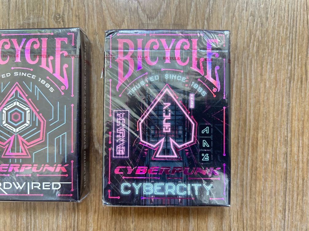 Гральні карти Bicycle Cyberpunk Cybernetic Hardwired Cybercity