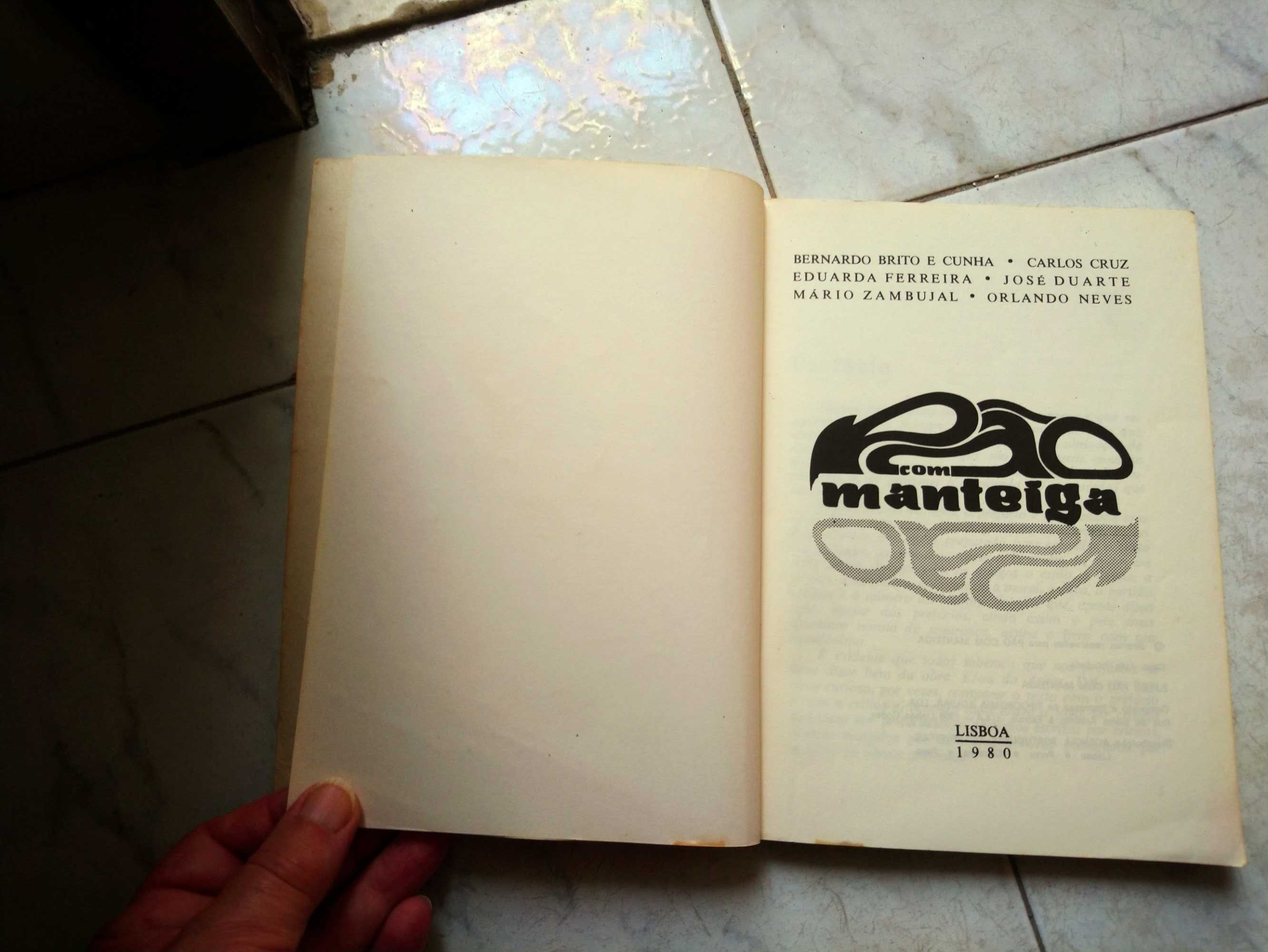 Livros "Pão com Manteiga" (1980) e Outros