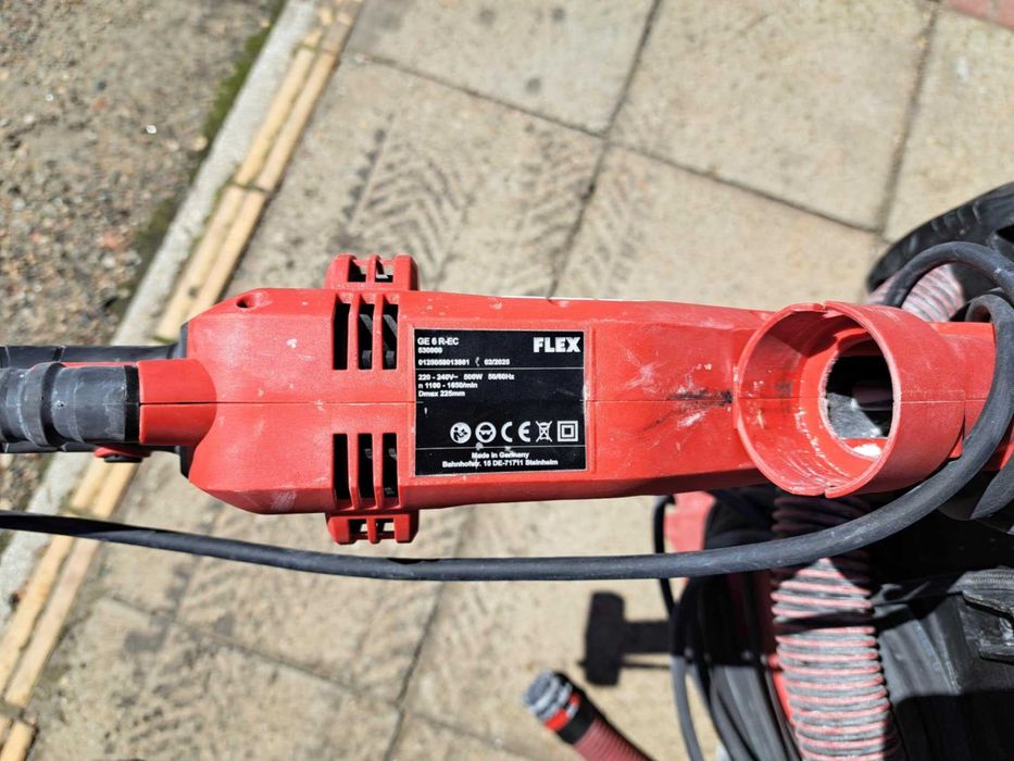Wynajem szlifierki do gipsu  Flex GE 6  wraz odkurzaczem Flex S 44