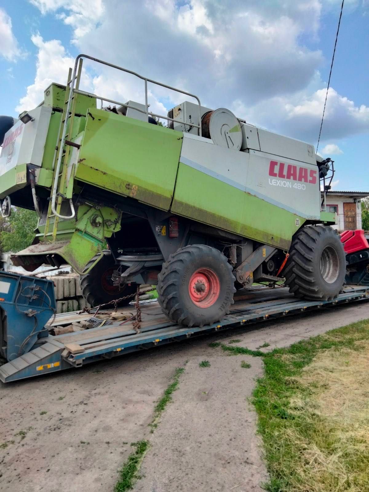 Claas lexion 480, двигун САТ С12 - через банк кредит