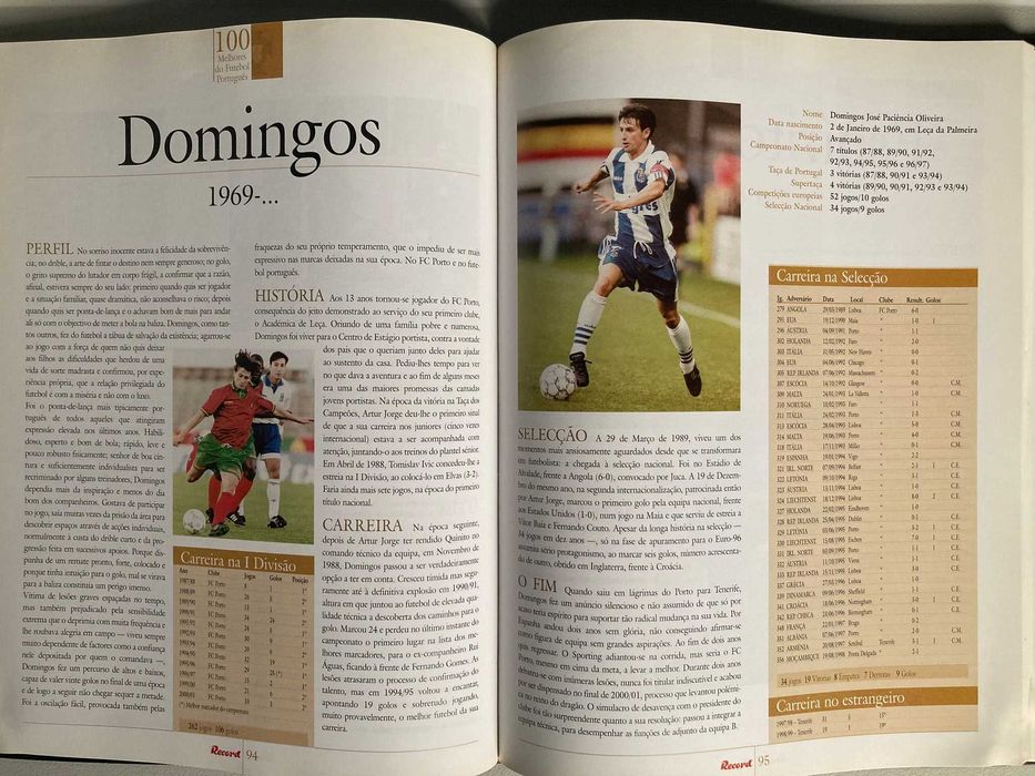 100 Melhores do Futebol Português - Volume 1