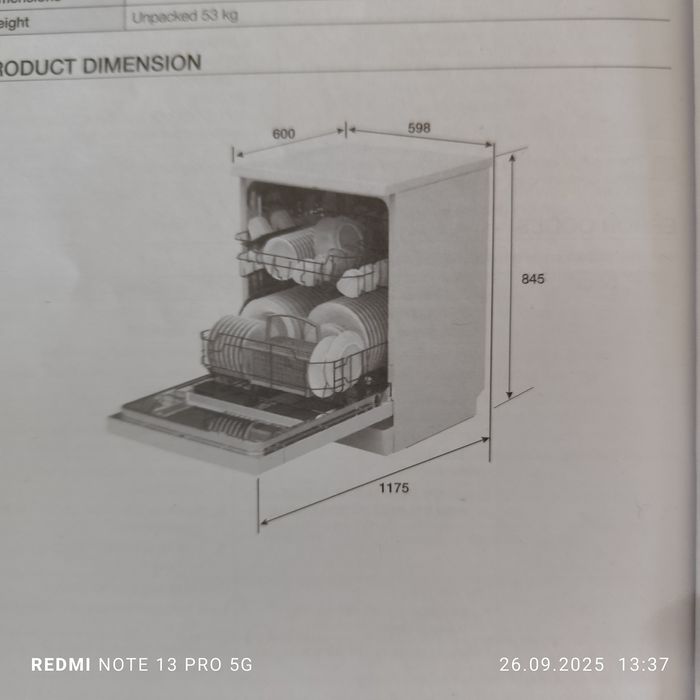 Zmywarka Samsung wolnostojąca
