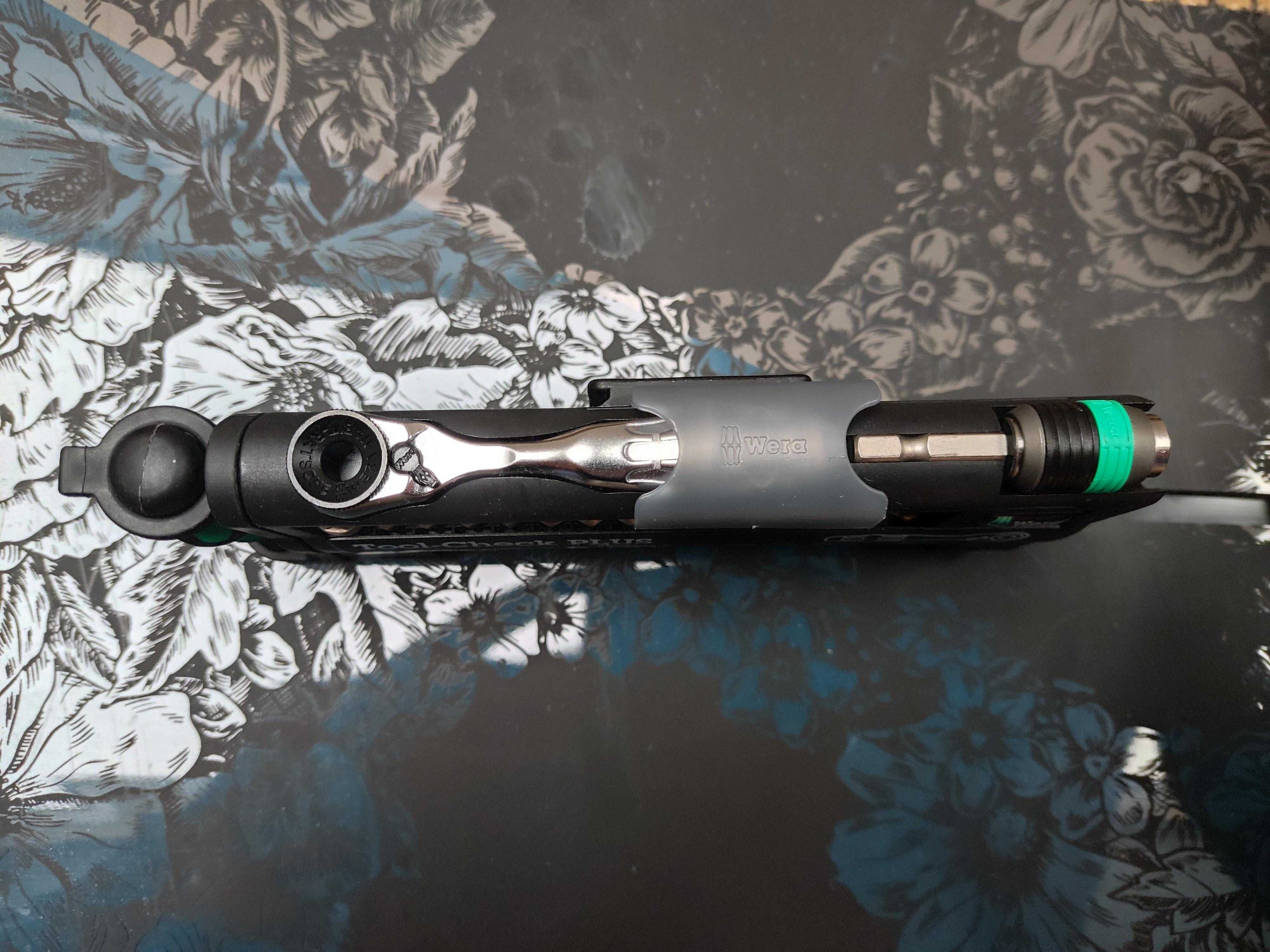 Wera Tool Check Plus z przyciskiem i klipsem