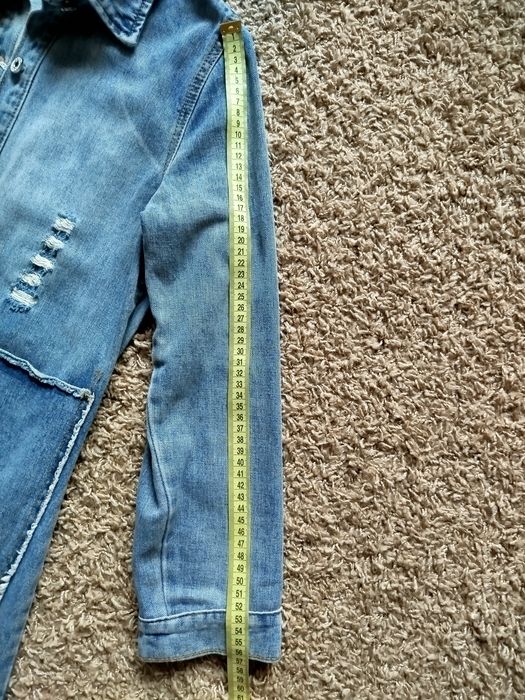 Джинсовий кардиган, джинсова куртка, р.44