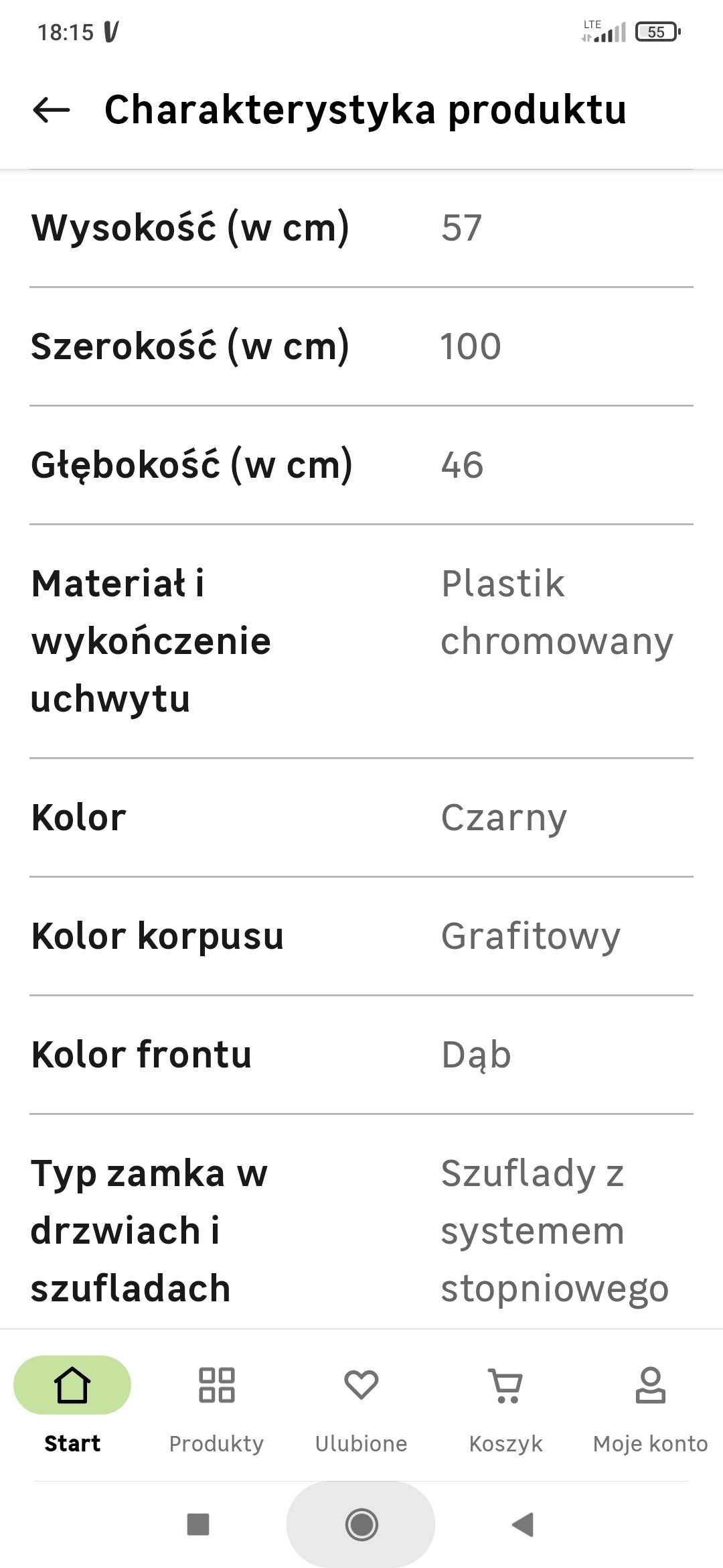 Szafka pod umywalke