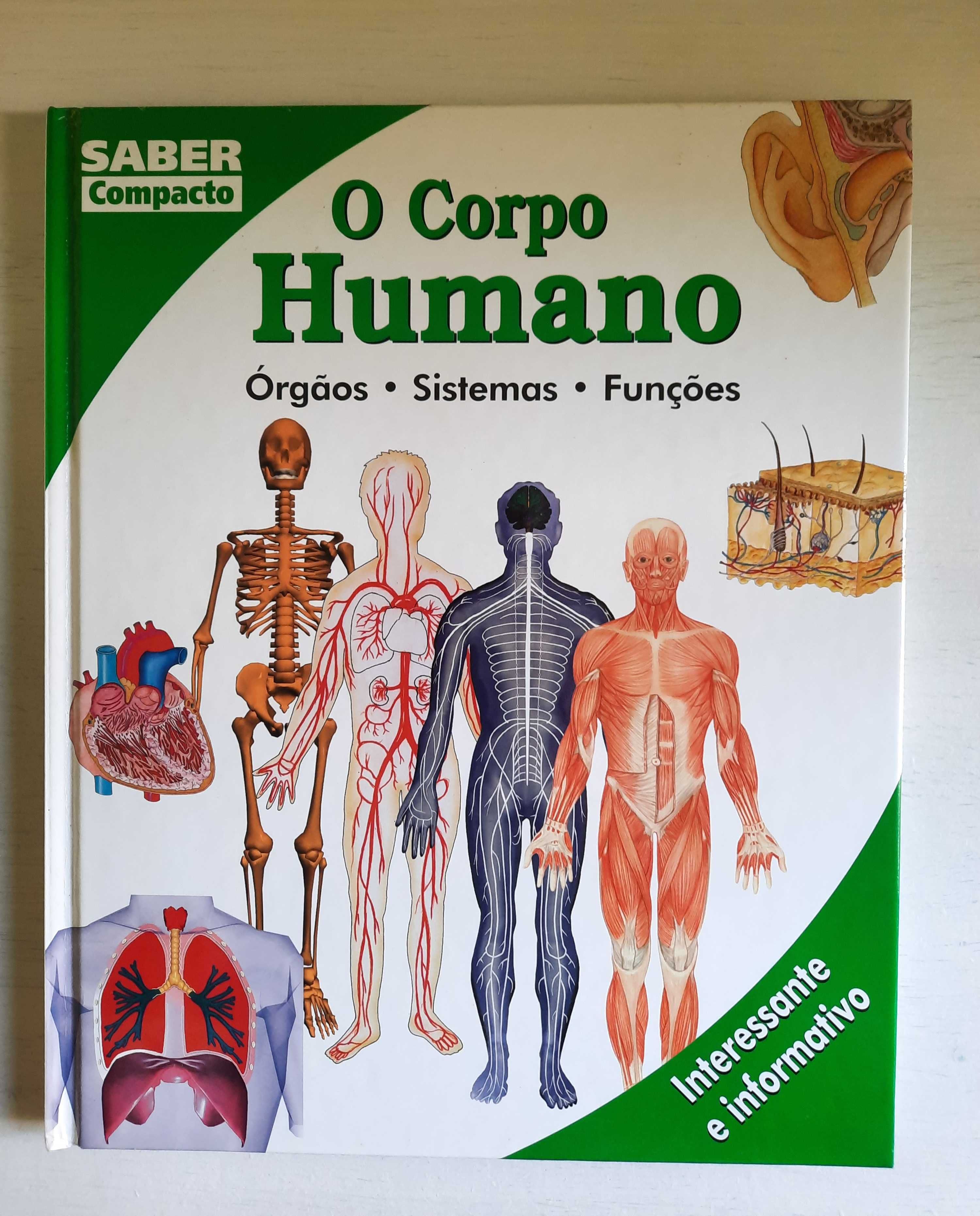 Livros sobre o Universo; a Terra e o Corpo Humano para crianças