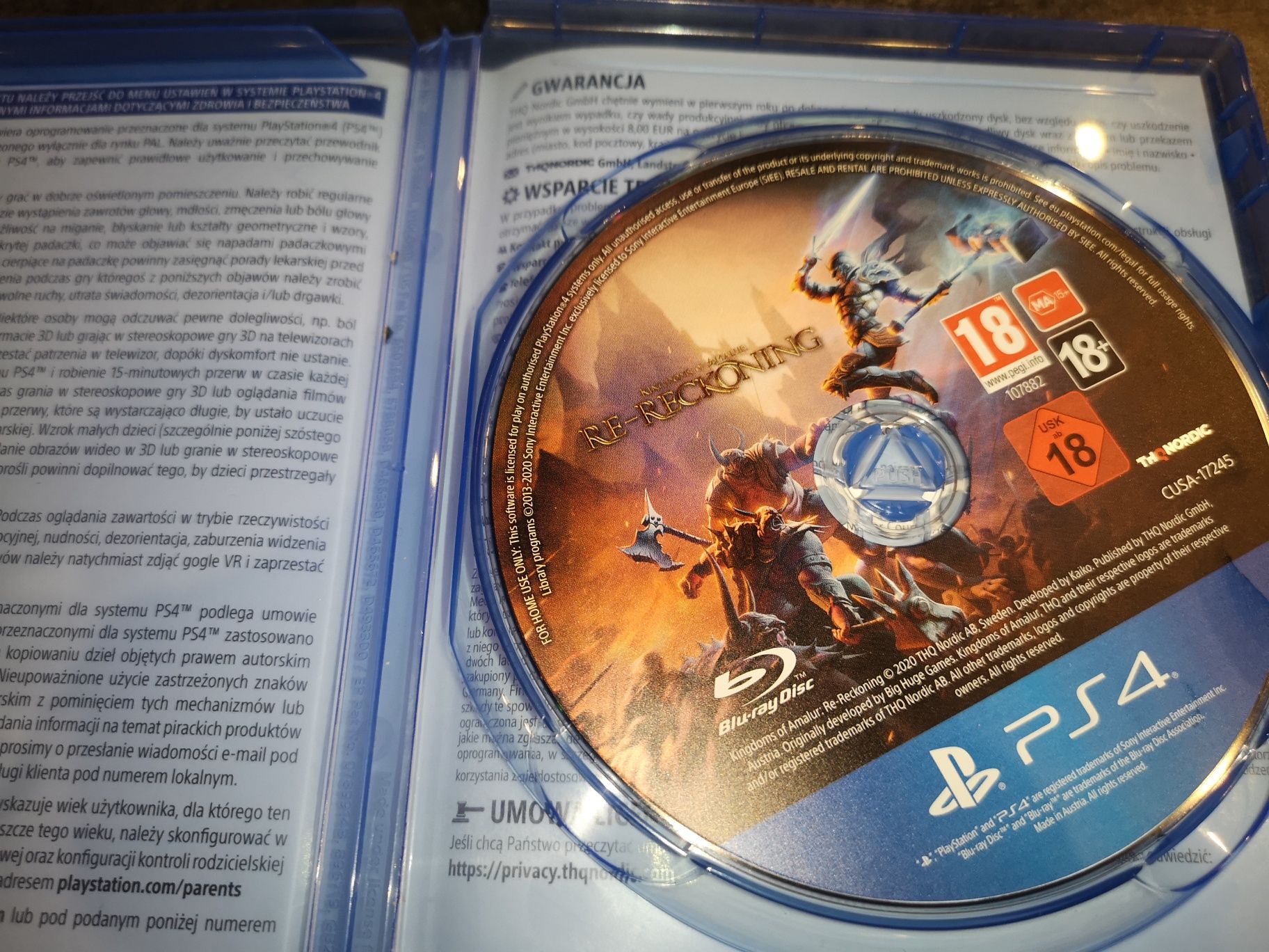 Re-Reckoning PS4 gra (możliwość wymiany) kioskzgrami Ursus
