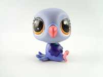 LITTLEST PET SHOP LPS - Ptak Gołąb Gołąbek Duva Pombo #123 [dd231]