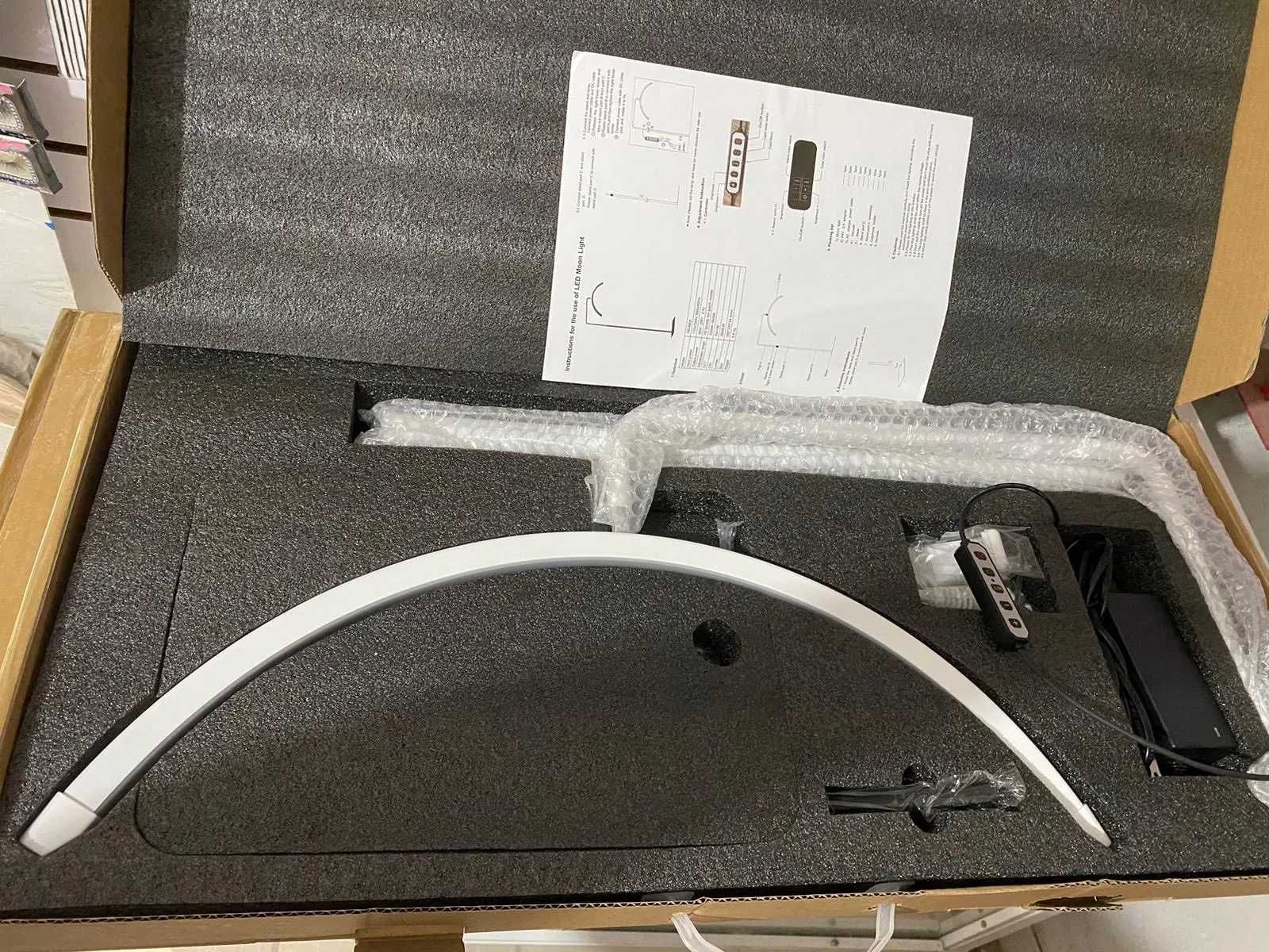 Lampa 36W czarna / biała LED kosmetyczna zabiegi rzęsy paznokcie moon
