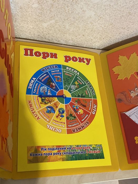 Лепбук золота осінь для дітей дошкільного віку