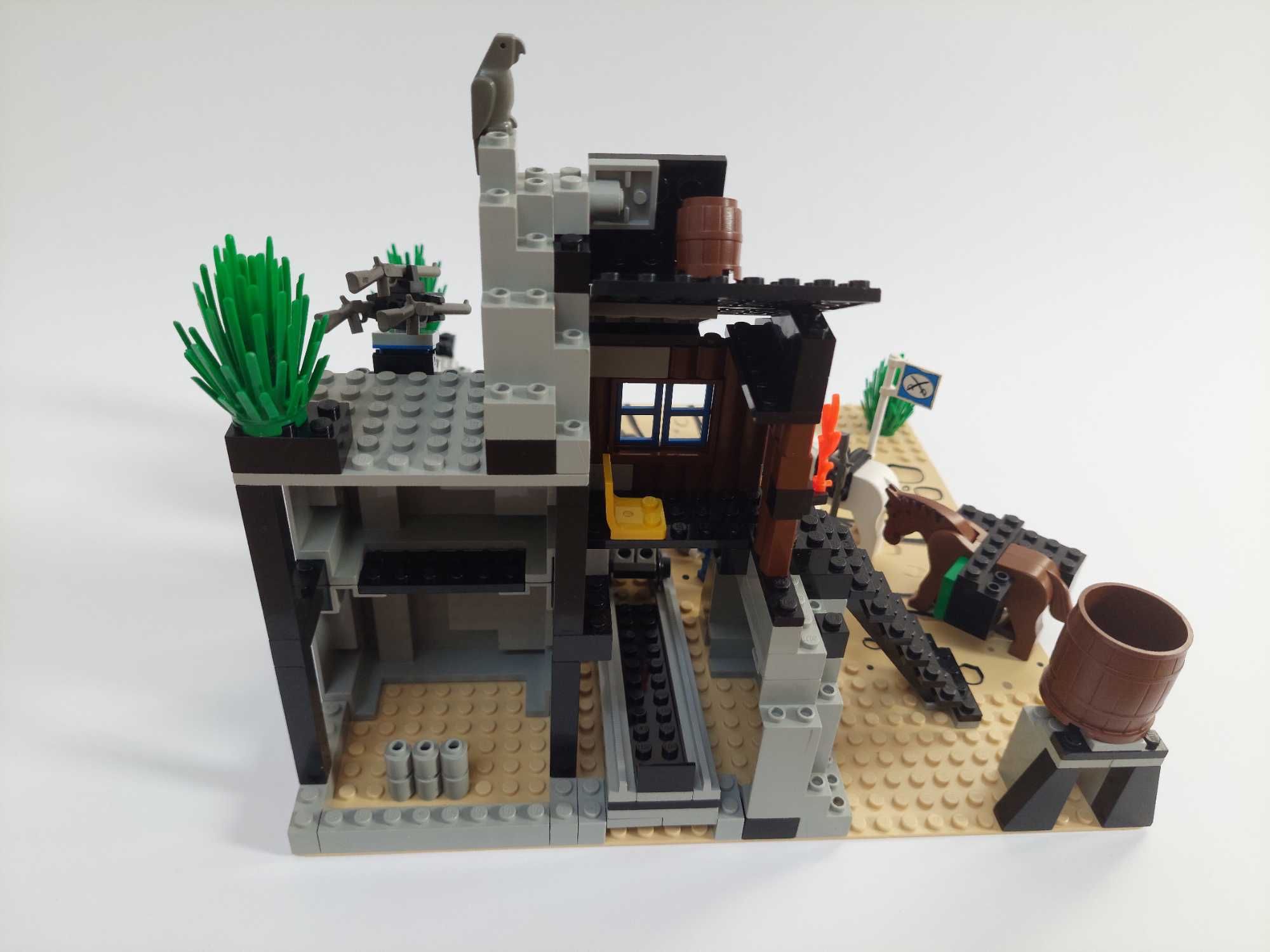 Lego Western 6761 Bandit's Secret Hide-Out 1996 - lekkie braki
