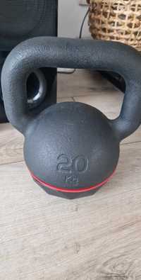 Kettlebell 20kg Corenght Decathlon nowy