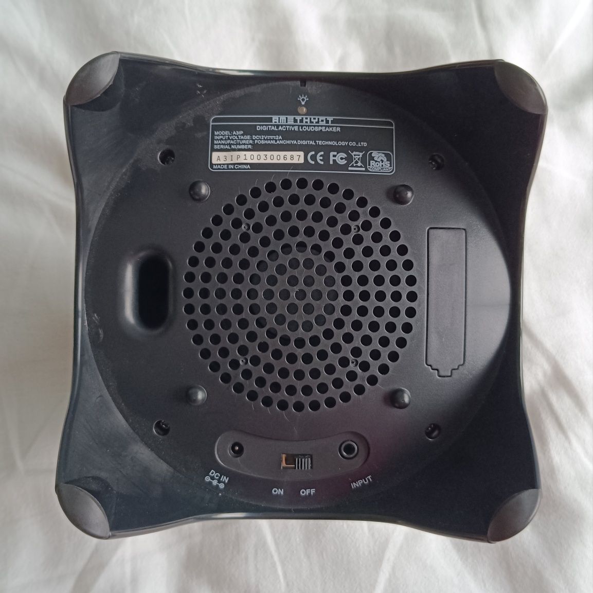 Amethyst Bluetooth Speaker - Ghost