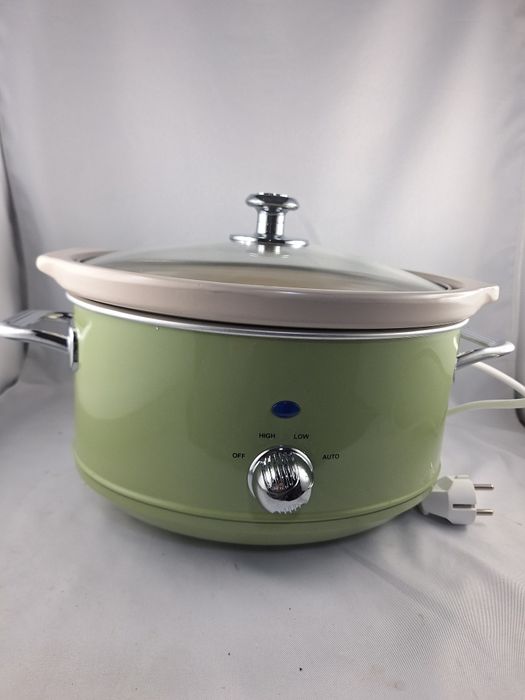 SWAN Retro Wolnowar 3,5L Zielony ceramiczny