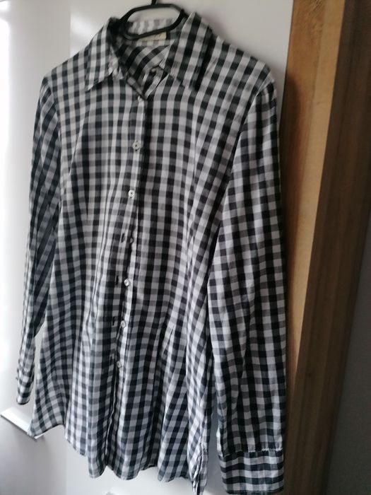 Bluzka koszulowa w kratę