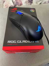 Mysz Asus Rog Gladius III jak nowa!!