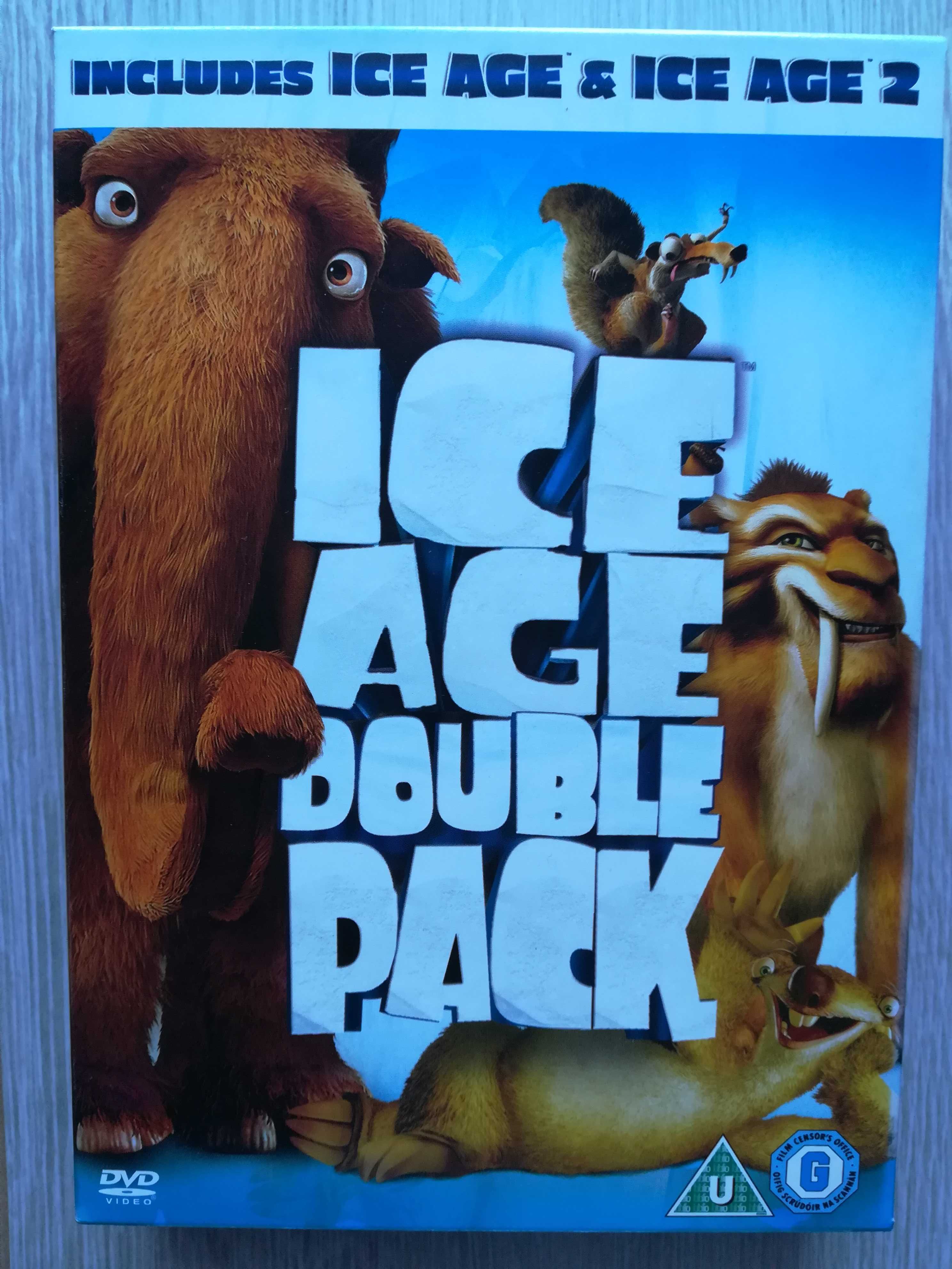 Ice Age Epoka Lodowcowa 2 filmy na DVD