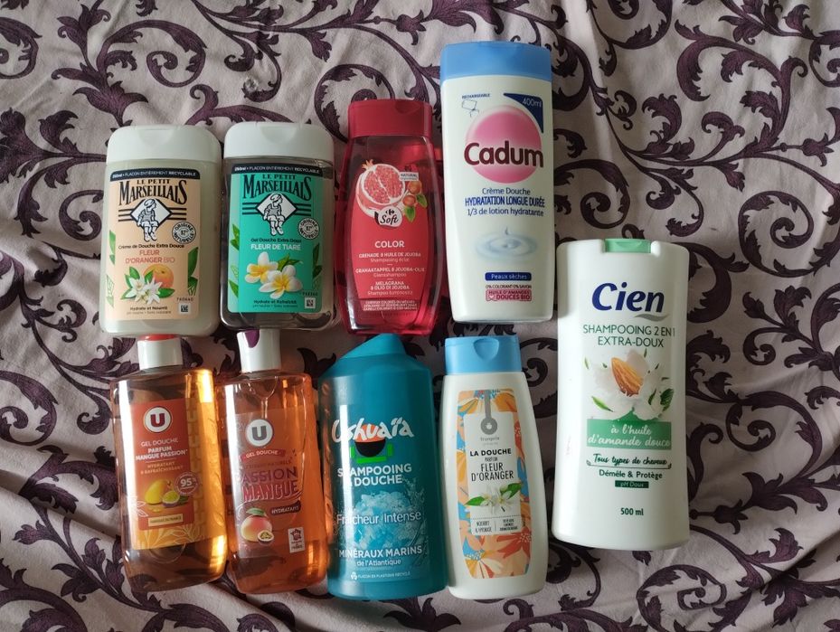 Гель-шампунь, гель для душа