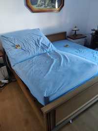 Łóżko podwójne 200x200 cm składane