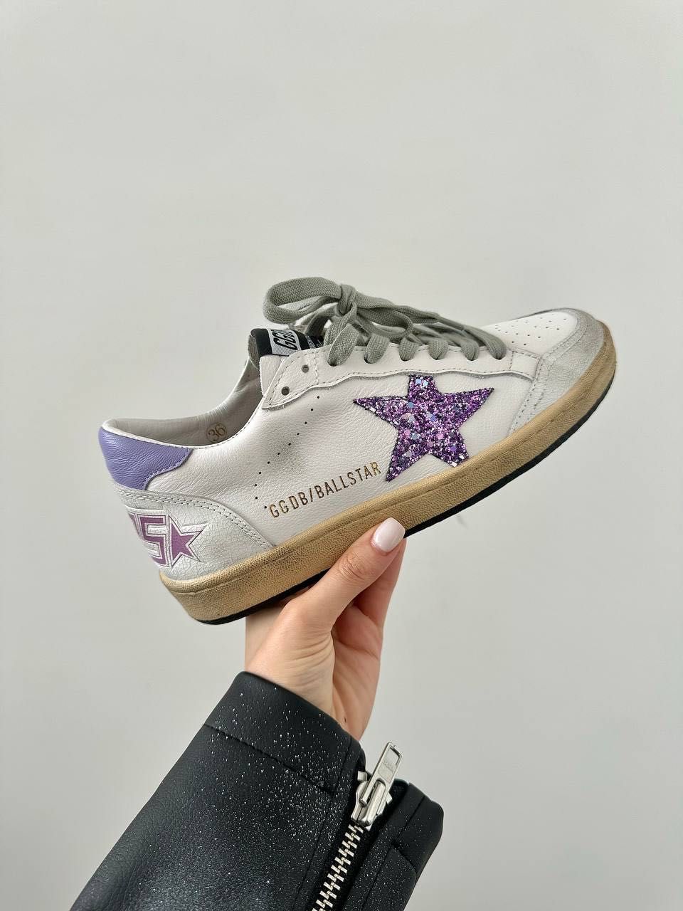 GOLDEN GOOSE GGDB BALLSTAR LILAC Buty damskie trampki 36-40