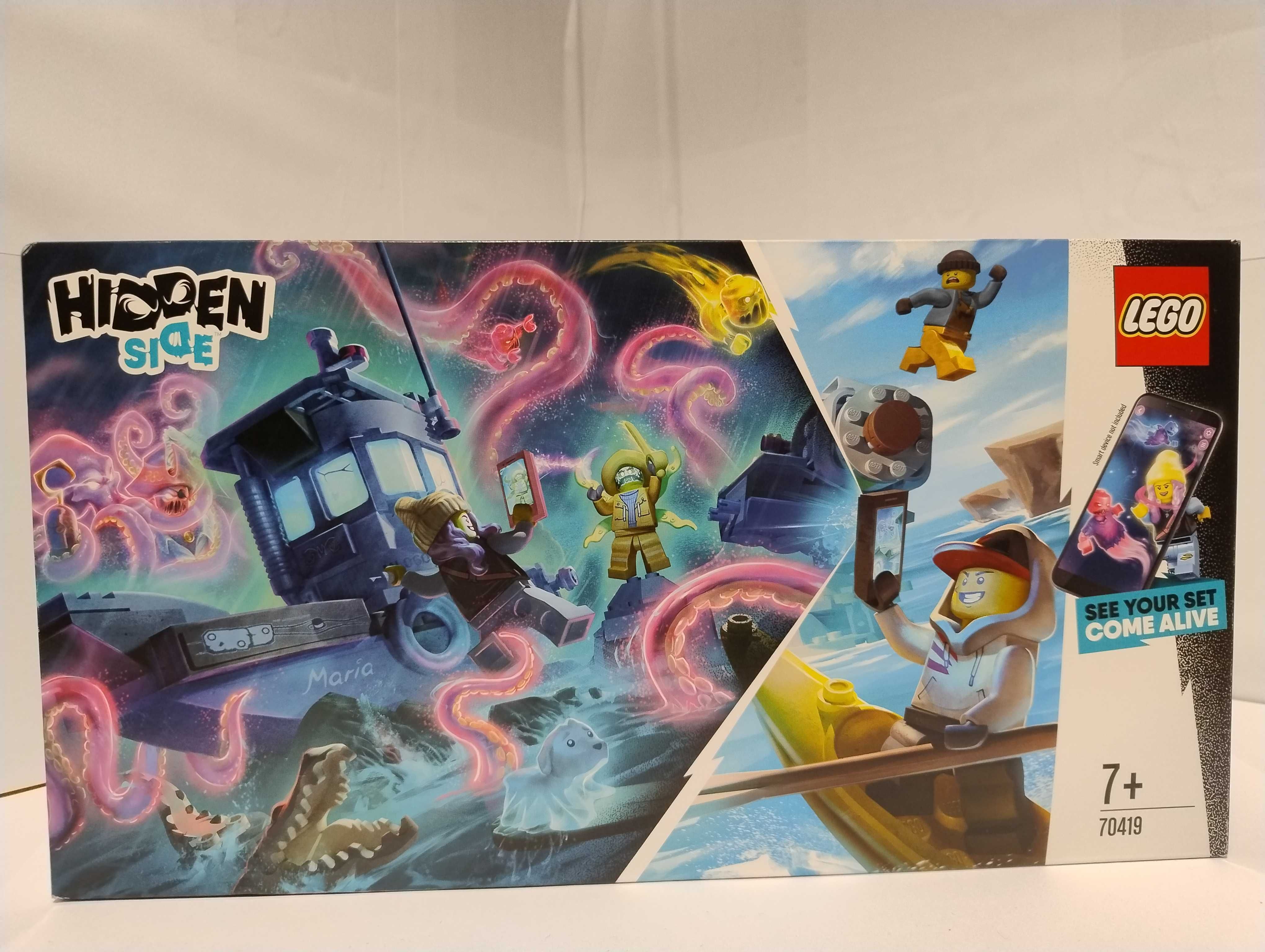 LEGO® 70419 Hidden Side - Wrak łodzi rybackiej