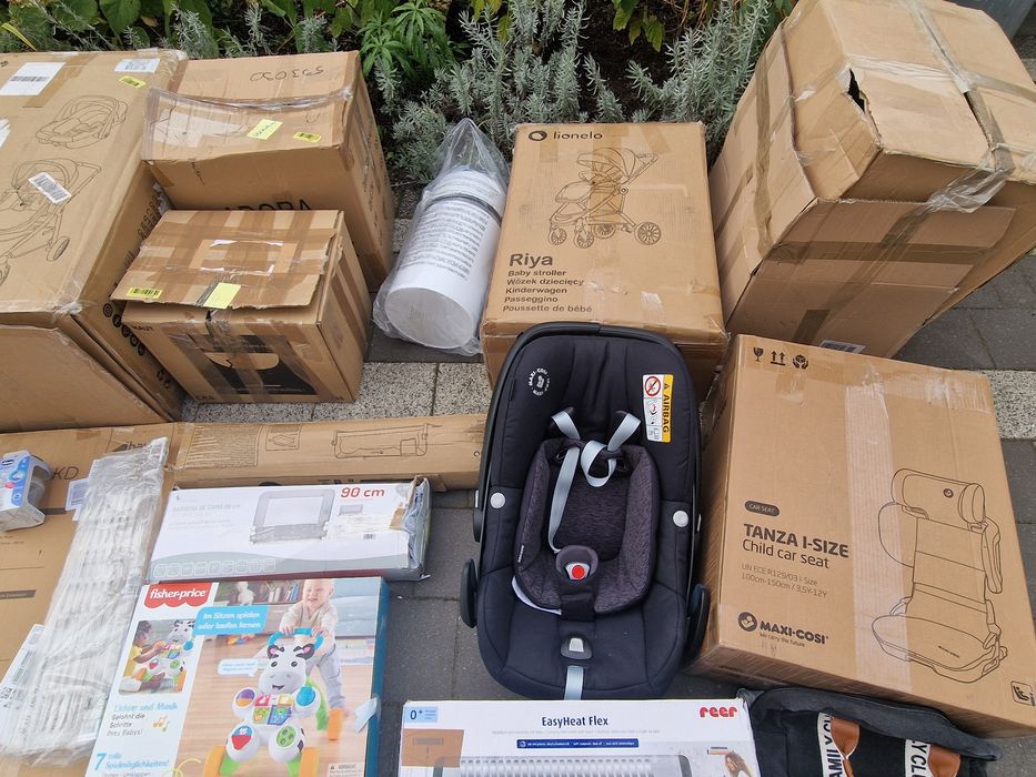 Paleta mix, towar  BABY , klasa c - uszkodzone , zwroty konsumenckie a