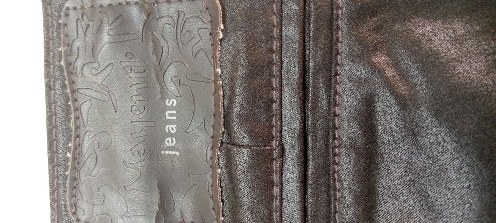 Продам шкіряні штани 27р.