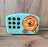 # Przenośne Retro Mini Radio FM Bluetooth - Wysoka jakość dźwięku #