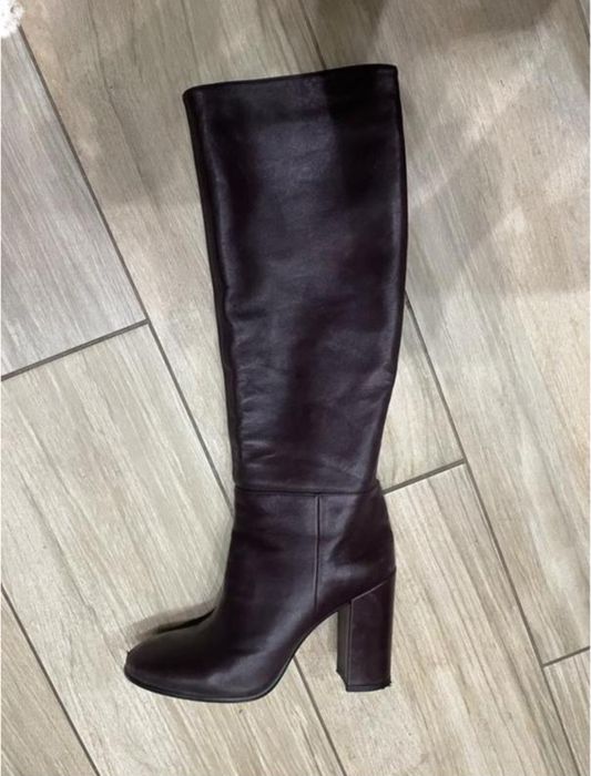 Сапоги цвета марсала, Fabiani, Италия, оригинал