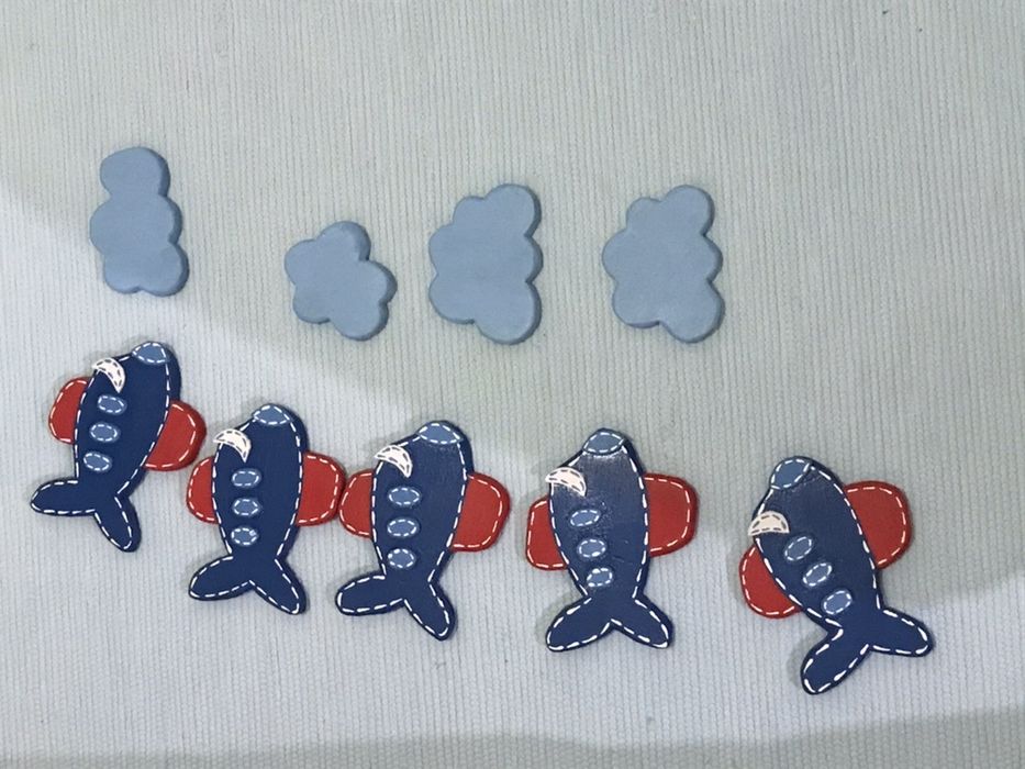 Avioes decorativos - quarto menino