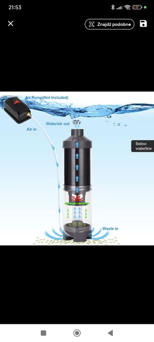 Filtr podłączany do napowietrzacza