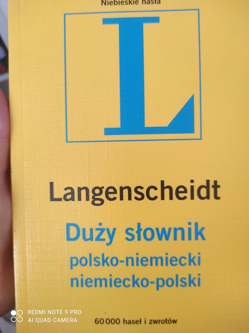 Duży słownik pol-niem i niem-pol