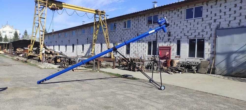 Шнек для зерна 133*2000, погрузчик шнековый, протравитель зерна