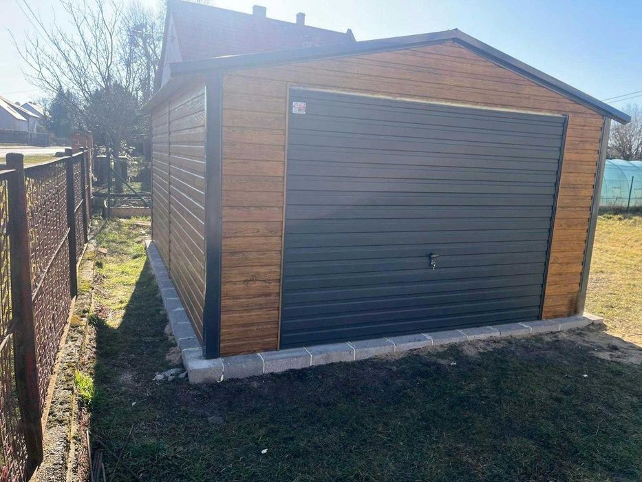 Garaż blaszany 4x5 Garaż blaszak 4x6 Magazyn Producent Garaż 3x5 5x7