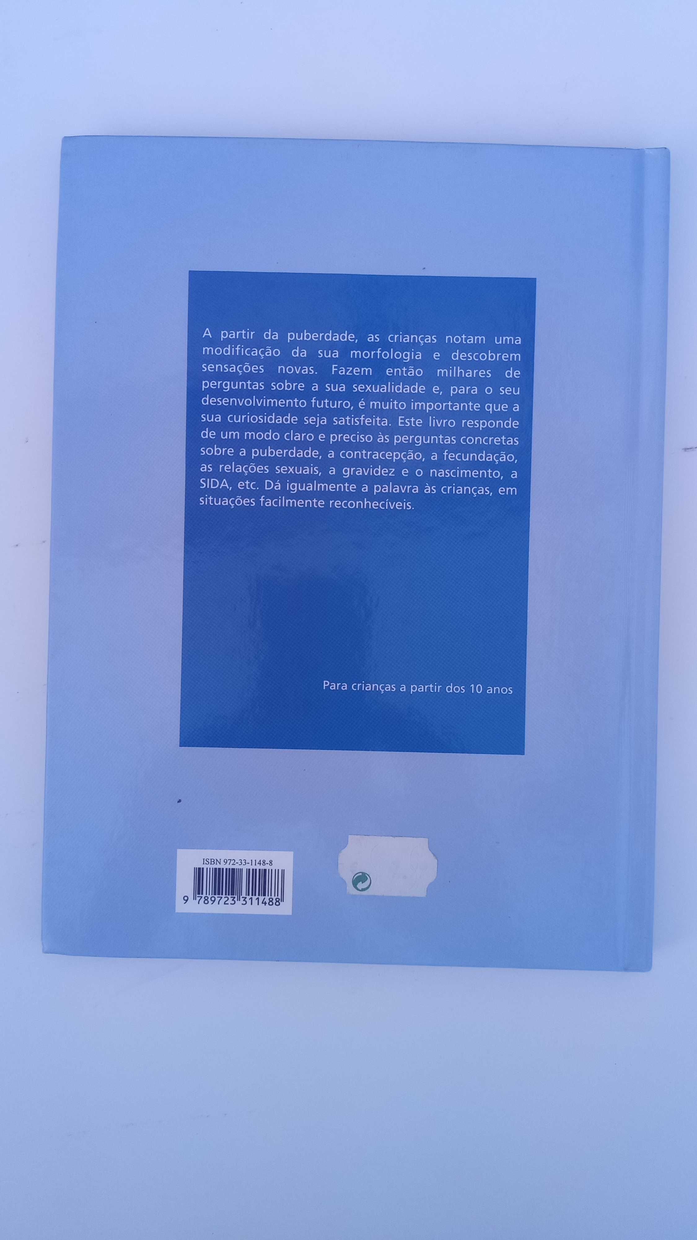 Livro juvenil Educação sexual para crianças a partir dos 10 anos