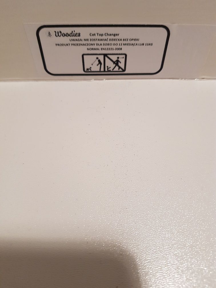 Przewijak Cot Top Changer wraz z materacem