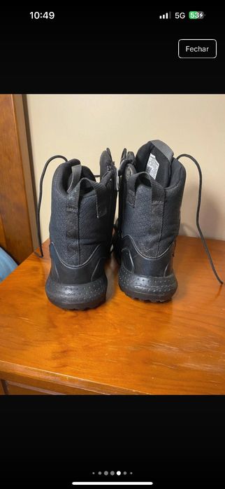 Botas under armour 40 com zíper