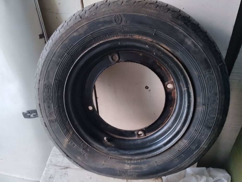 Колеса 165/70 R13 БЛ-85 з диском у зборі: ЗАЗ, ВАЗ...