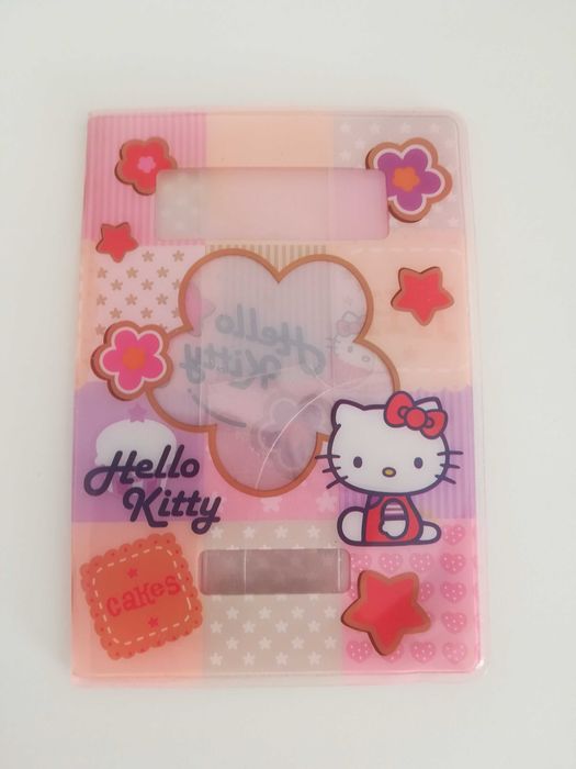 Carteira de documentos da hello kitty - novo