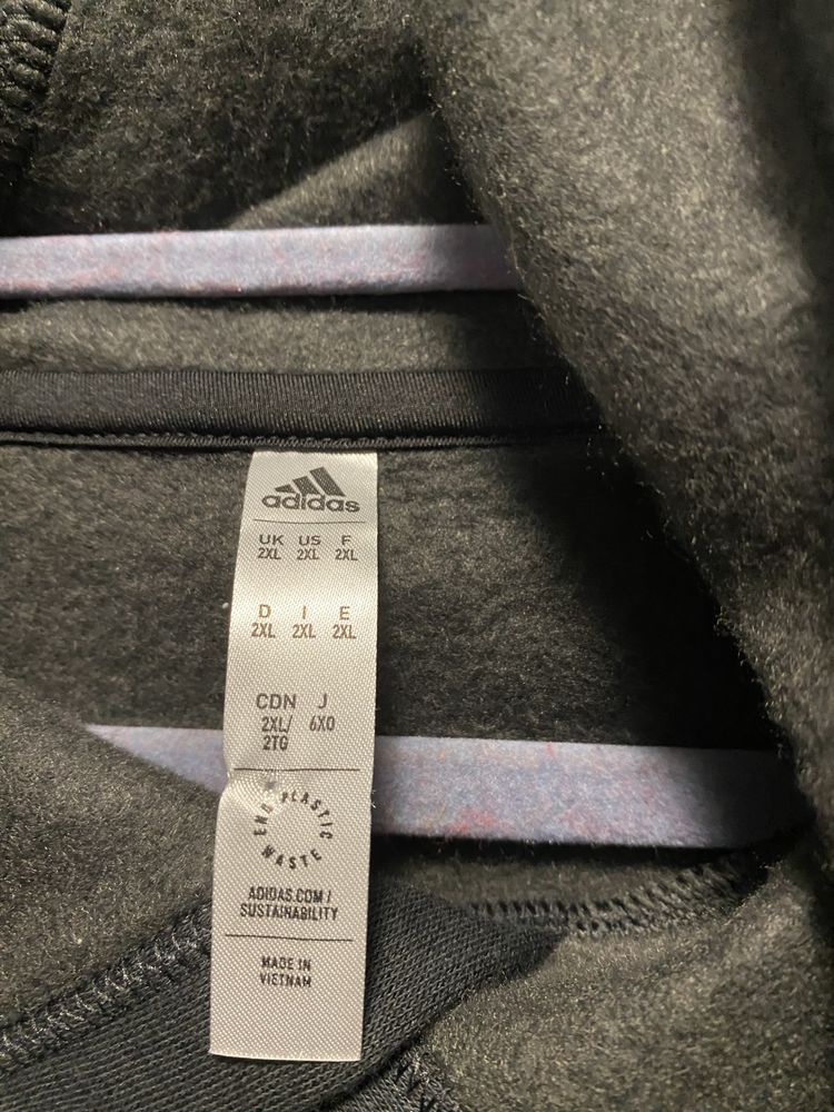 Bluza męska adidas czarna r. L, XXL nowa