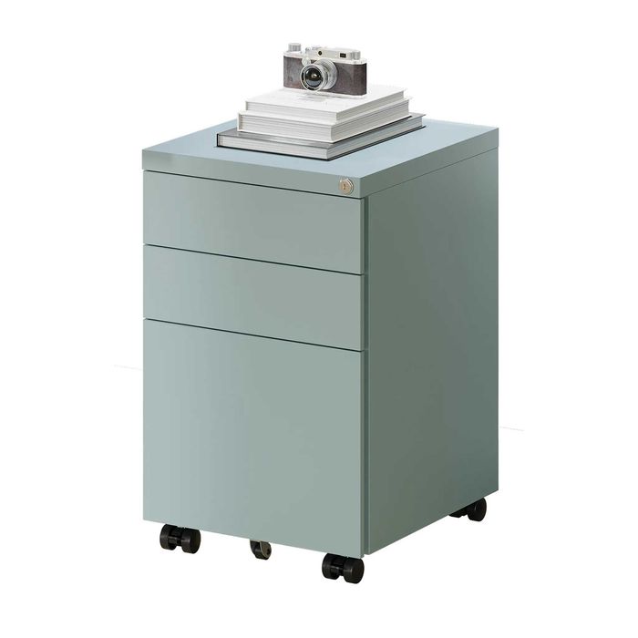 Nowa szafka aktowa /na kółkach /półka /regał/ szafa mobilna CB23!K487!