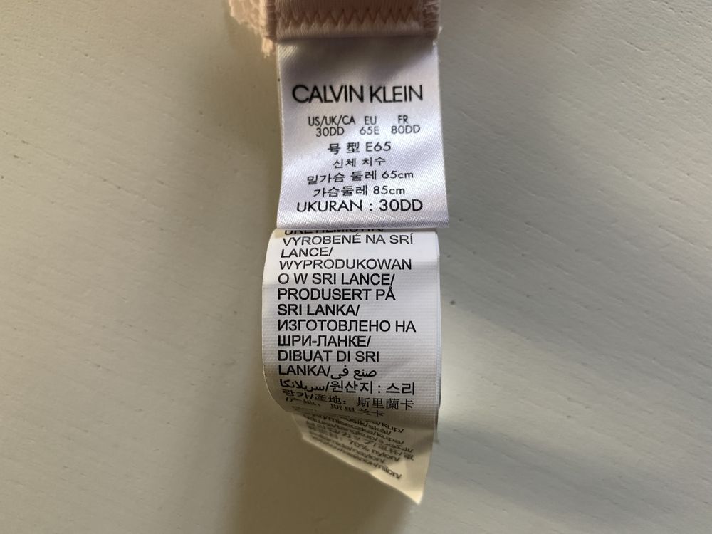 Soutien Calvin Klein não usado