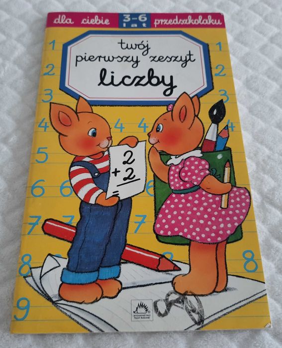 Dla ciebie 3-6 lat przedszkolaku, twój pierwszy ze, liczby (Książeczki