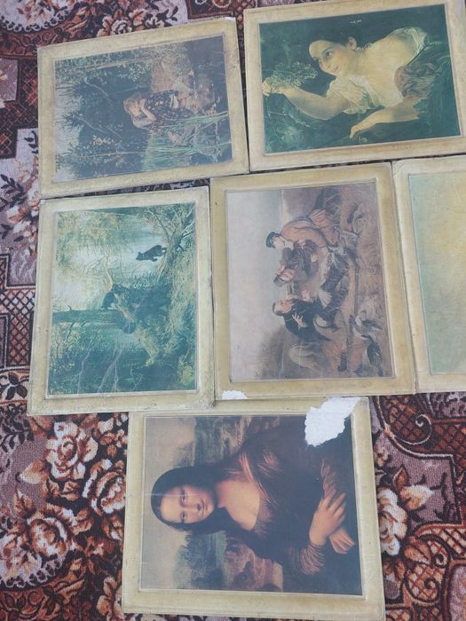 Картини (репродукція) СССР 6 шт